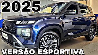 NOVO HYUNDAI CRETA NLINE 2025 EM DETALHES [upl. by Arquit]