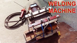 100 amp welding machine  How to make welding machine at HOMEDIY [upl. by Fallon505]