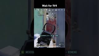 1V4 Clutch pubgmobile bgmi Voice over gameplay [upl. by Yennej46]