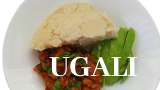 How to make Ugali like a Pro Easy Ugali Recipe [upl. by Yanej]