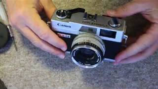 How to Repair a Canonet QL17 Rangefinder Camera [upl. by Prince899]