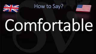 How to Pronounce Comfortable CORRECTLY English American Pronunciation [upl. by Bonina]