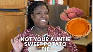 NOT YOUR AUNTIE SWEET POTATO PIE RECIPE [upl. by Kellen83]