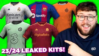 NEW LEAKED 2324 FOOTBALL KITS [upl. by Elburr297]