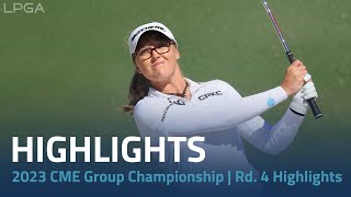 2023 CME Group Tour Championship  Rd 4 Highlights [upl. by Jacquet]