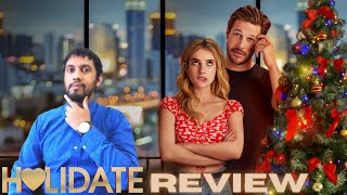 HOLIDATE 🎄 Movie Review  Emma Roberts amp Luke Bracey  Netflix [upl. by Annawad]