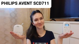 Обзоррадионяня Philips Avent scd711 [upl. by Nickolas]