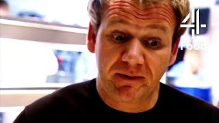 Ramsay Confused by Chefs Bizarre Menu  Ramsays Kitchen Nightmares [upl. by Ecnerrot]