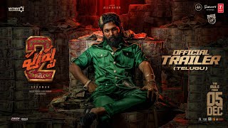 Pushpa 2 The Rule Trailer Telugu  Allu Arjun  Sukumar  Rashmika Mandanna  Fahadh Faasil  DSP [upl. by Ynnub218]