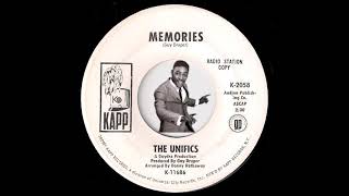 The Unifics  Memories Kapp 1969 Crossover Soul 45 [upl. by Atirec612]