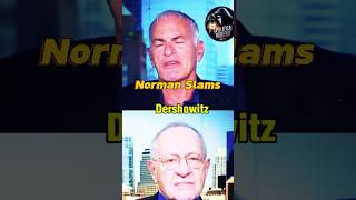 Norman Finkelstein Confronts Alan Dershowitz on Gaza’s Blockade palestine israel usa uk [upl. by Eellah]