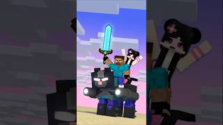 Help Herobrine and His Cat Show Off shorts minecraft helpherobrine aphmau friendship [upl. by Kaja533]