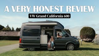 VW Volkswagen Grand California 600  Full Tour amp Honest Review [upl. by Turrell]