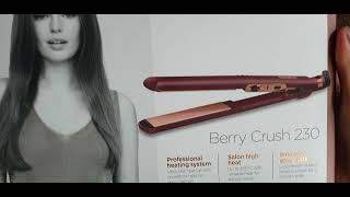 Babyliss Berry Crush Hair Straightener 230 unboxing 😍 [upl. by Yvi555]