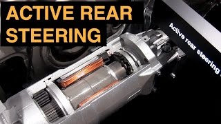 Active Rear Steering  4 Wheel Steering  Explained [upl. by Rafferty]