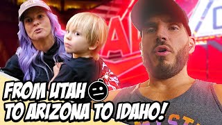 HEADING TO THANKSGIVING WEEK FROM RAW  Salt Lake City Smackdown amp Glendale Raw Vlog [upl. by Eisle]