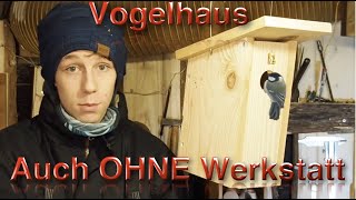 DIY  Einfaches Vogelhaus selber bauen [upl. by Alyahsat]