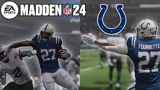 Leonard Fournette is a SAVAGE Madden 24 Indianapolis Colts Franchise [upl. by Wolf879]