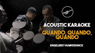 Quando Quando Quando Acoustic Karaoke with Lyrics [upl. by Mumford]