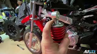 2021 CRF110 gets BBR Suspension MODS [upl. by Acireed]