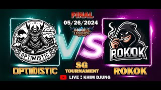 SGL  ROKOK VS OM GAME 2 TOURNAMENT MLBB [upl. by Husein]