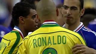 Ronaldo vs France  1998 World Cup Final  France 3x0 Brazil [upl. by Luapsemaj]