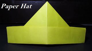 Paper Hat  How to make a Paper Hat Simple [upl. by Caneghem]