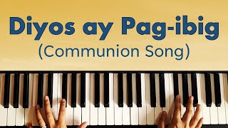 Diyos ay Pagibig Piano Chords Lyrics [upl. by Ylrac]