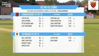 Keynsham CC 1st XI v Congresbury CC 1st XI [upl. by Bird]