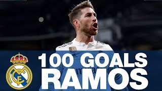 SERGIO RAMOS 100 GOALS [upl. by Paver]