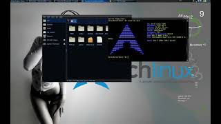 Arch Linux XFCE4  Emerald  Compiz [upl. by James60]