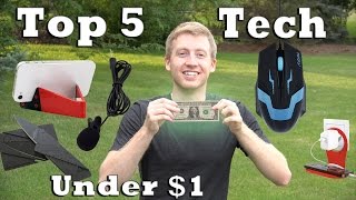 Top 5 Tech Under 1 with Shipping [upl. by Divadnahtanoj]