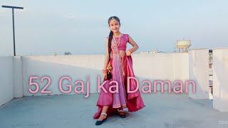 52 Gaj ka Daman  Renuka Pawar song  Dance cover by Ritika Rana [upl. by Naillig39]