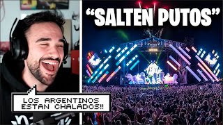 ILLOJUAN reacciona al LOLLAPALOOZA en ARGENTINA [upl. by Zelda]