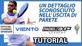 QUELLO CHE NESSUNO TI DICE SULLUSCITA DI PARETE NEL PADEL 🤯🤯 [upl. by Ihn424]