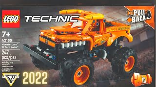 LEGO TECHNIC MONSTER JAM EL TORO LOCO 42135 [upl. by Terhune]