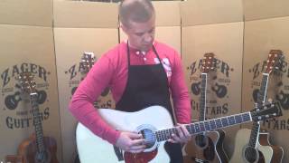 How to Fix Buzzing Strings on Your Guitar  Zager EZPlay Guitars [upl. by Armilda]