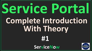 What is Service Portal in ServiceNow  ServiceNow Service Portal Tutorial [upl. by Ahsinehs]