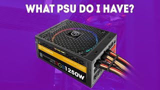 What PSU Do I Have Simple Guide [upl. by Nydroj685]