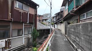 Shimonoseki Yamaguchi a town surrounded by stone stepsPart2【4K Japan Walk】 [upl. by Meares]