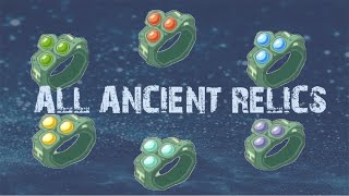 SHOWCASING ALL ANCIENT RELICS IN PRODIGY Harmony Island [upl. by Akiemaj689]