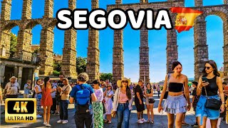 🇪🇦4K SEGOVIA  The Most Spectacular Historic City in the World  Castilla y León Spain [upl. by Lenora]