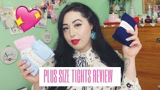 Best Plus Size Tights  Plus Size Tights Review [upl. by Nicol178]