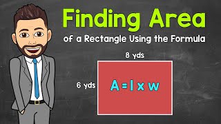 Finding the Area of a Rectangle Using the Formula  Math with Mr J [upl. by Sualokcin155]