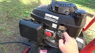 Honda GCV160 Hunting Idle Surging Fix [upl. by Paehpos603]