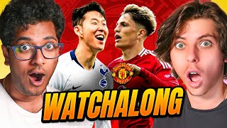 SPURS VS MAN UNITED PREMIER LEAGUE 2425 WATCHALONG [upl. by Cutlor]