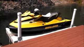 How To Use a Floating Seadoo Lift [upl. by Soisinoid814]