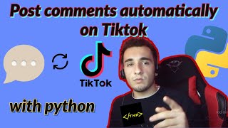 How to build a bot that comments automatically on Tiktok [upl. by Morna]