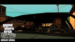 GTA San Andreas Beta Mod  DriveThru [upl. by Eelrehpotsirhc]