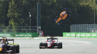 MONZA  Huge Crash Compilation  Worst Wrecks in Circuits History [upl. by Agem]